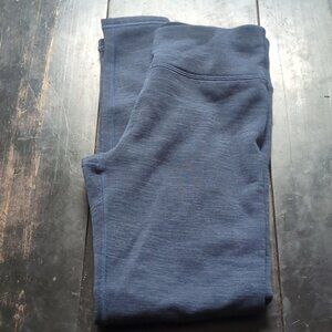 Athleta Girl Navy Blue High Rise Polartec Tight Leggings‎ Size XL
